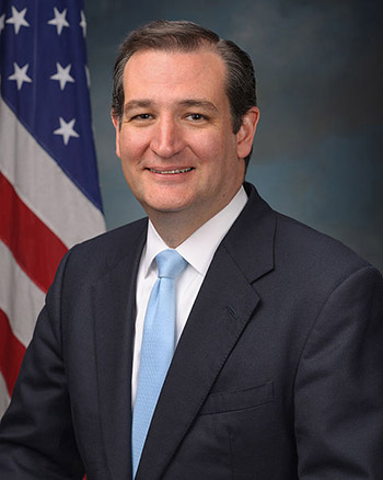 Ted Cruz's Official Senate Portrait